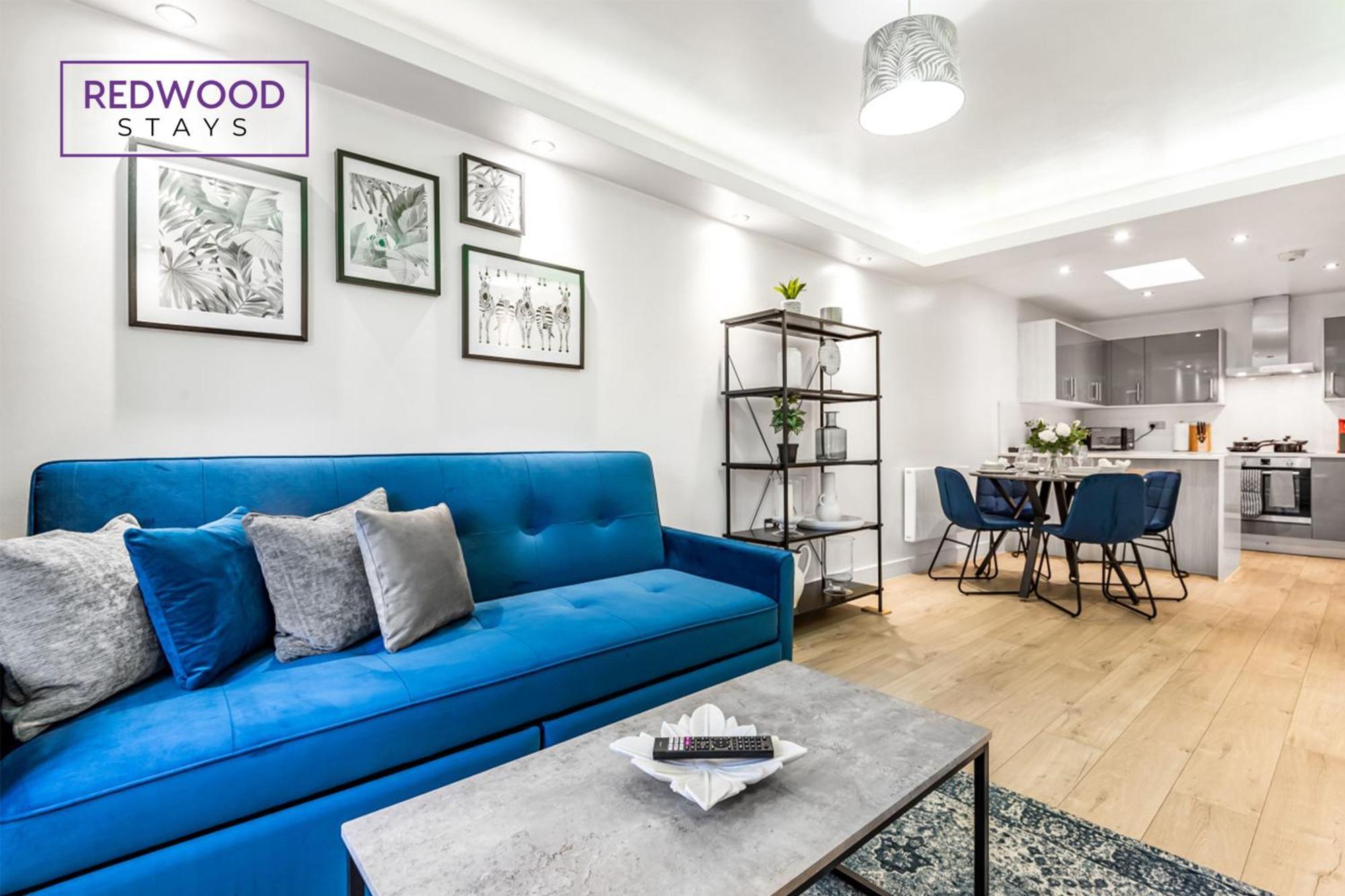 1 Bed 1 Bath Town Center Apartments For Corporates & Contractors, Wifi, Netflix And Parking On Selected Units By Redwood Stays Aldershot Esterno foto